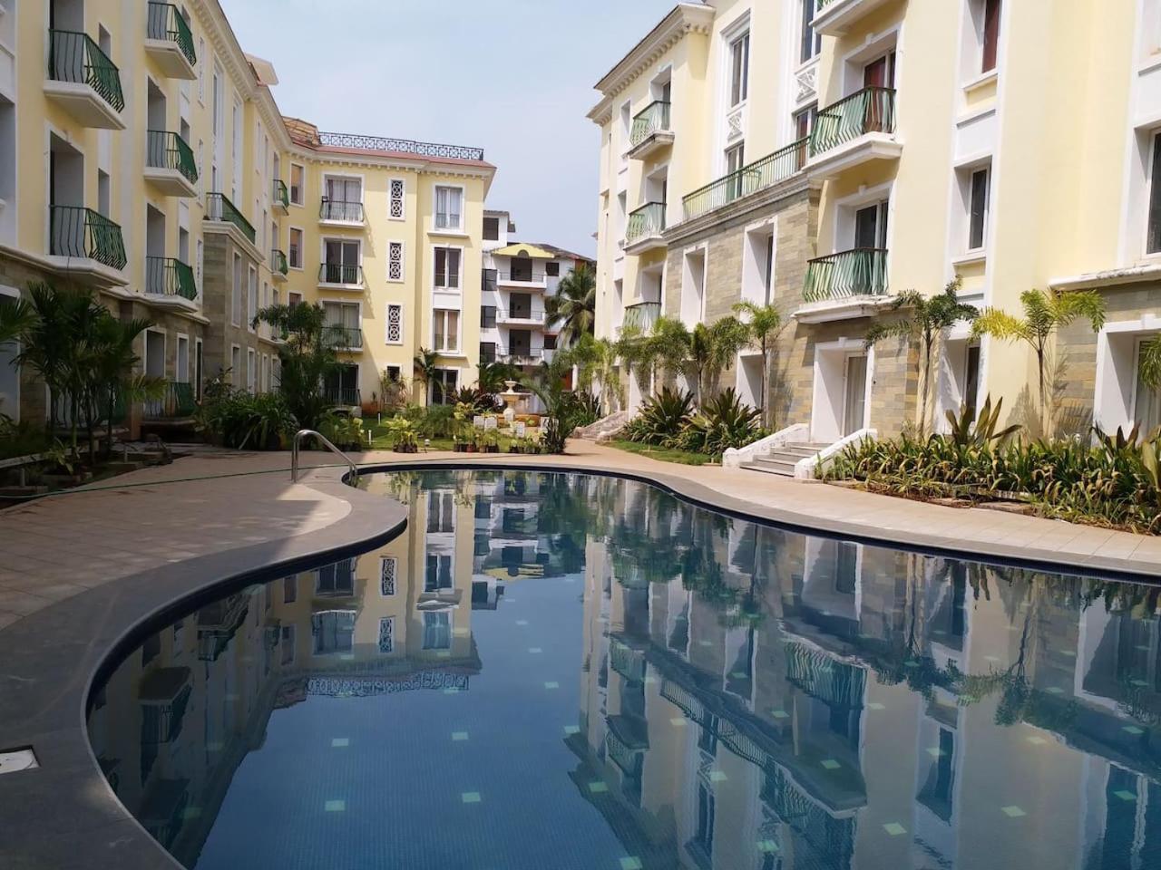 Areia De Goa, Comfort Stay Apartment Near Baga Beach Eksteriør bilde